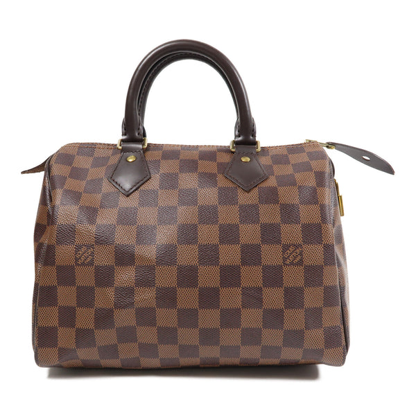 LOUIS VUITTON LV GHW Speedy 25 Handbag N41365 Damier Brown