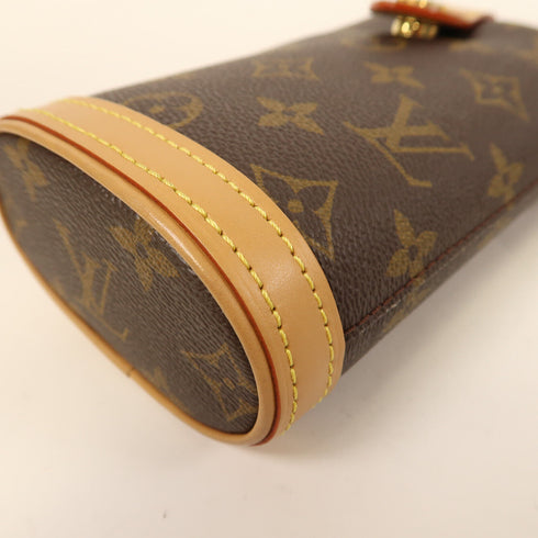 LOUIS VUITTON LV GHW Fold Me Pouch Shoulder Bag M80874 Monogram Brown