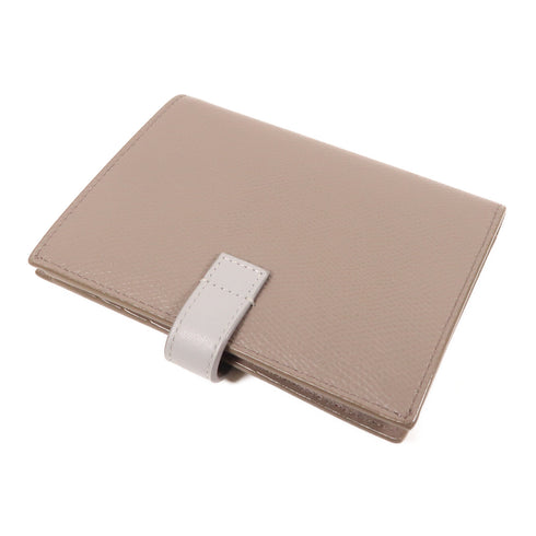 CELINE GHW Wallet Calfskin Leather Grey/Blue