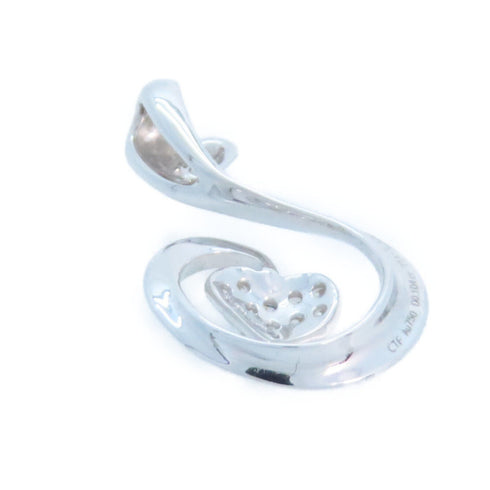 JEWELRY Diamond Pendant Top 18K White Gold v3