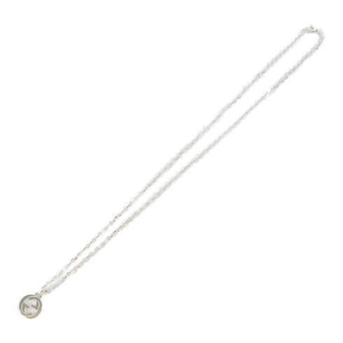 GUCCI GG Necklace 925 Sterling Silver Silver