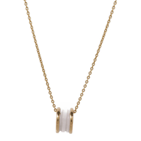 BVLGARI B-Zero1 Necklace 18K Pink Gold/Ceramic