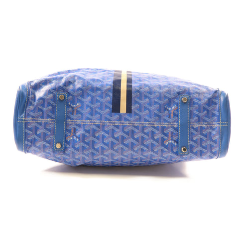 GOYARD SHW 2Way Shoulder Tote Bag Coated Canvas Blue