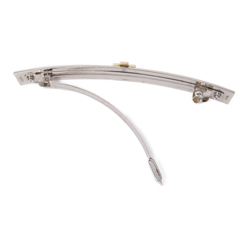 HERMES Hair Clip Accessories Metal