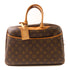 LOUIS VUITTON LV GHW Deauville Handbag M47270 Monogram Brown v2