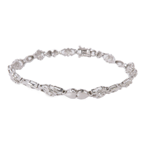 JEWELRY Bracelet 18K White Gold