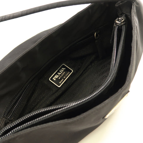 PRADA SHW Tessuto City Tote Bag Canvas B6242 Black