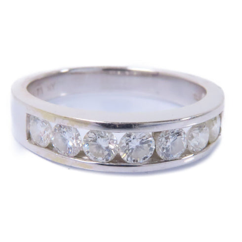 Fine Jewelry 0.71ct Diamond Ring Accessories US#6.5 18K White Gold