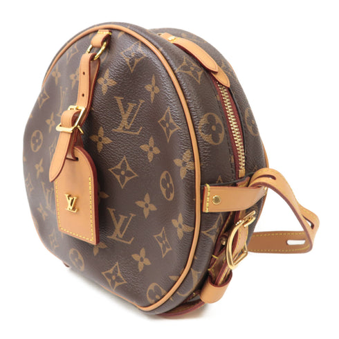 LOUIS VUITTON LV GHW Boite Chapeau Souple Shoulder Bag M45647 Monogram Brown v3