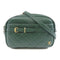 CHANEL Quilted CC GHW Chain Shoulder Bag Calfskin Leather Green