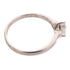 Jewelry 0.43ct Diamond Ring 2.1g 18K White Gold