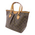 LOUIS VUITTON LV GHW Palermo PM 2 Way Shoulder Bag M40145 Monogram Brown v6