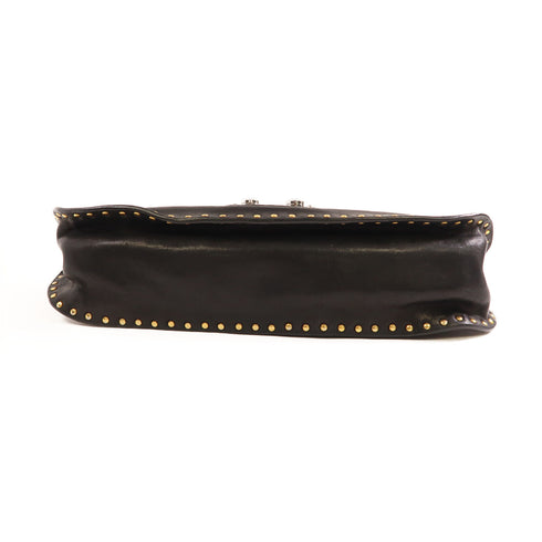 MIU MIU SHW Chain Shoulder Bag Calfskin Leather