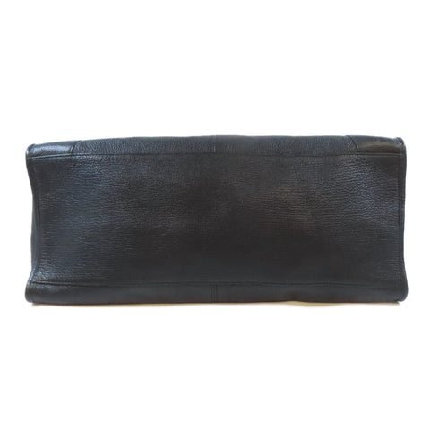 BALENCIAGA GHW Metallic Edge Part Time 2 Way Shoulder Bag 168028 Calfskin Black