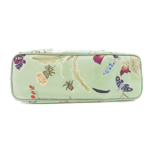 GUCCI GG Tote Bag Shoulder Bag Crossbody Canvas 353440 Green