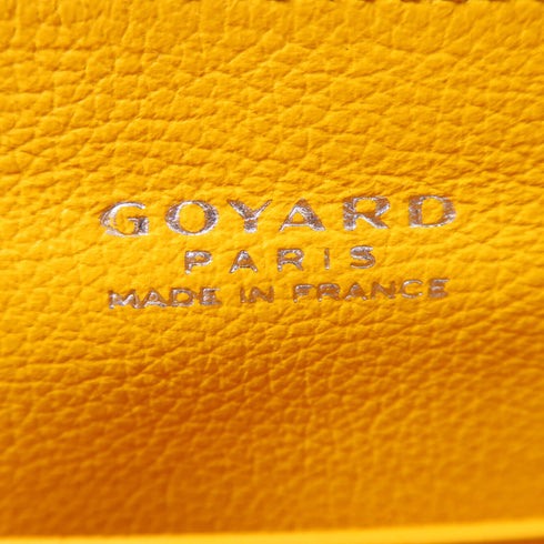 GOYARD SHW Saigon 2 Way Shoulder Bag Handag Coated Canvas/Leather Navy