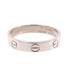 CARTIER Love Ring US#7 Cartier#55 18K White Gold
