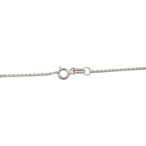 Fine Jewelry Diamond 5.4g Necklace 18K White Gold