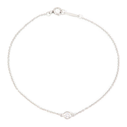 TIFFANY&CO Elsa Peretti Bracelet PT950 Platinum