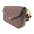 LOUIS VUITTON LV GHW Pochette Felicie Pouch Shoulder Bag M80091 Monogram Brown v1