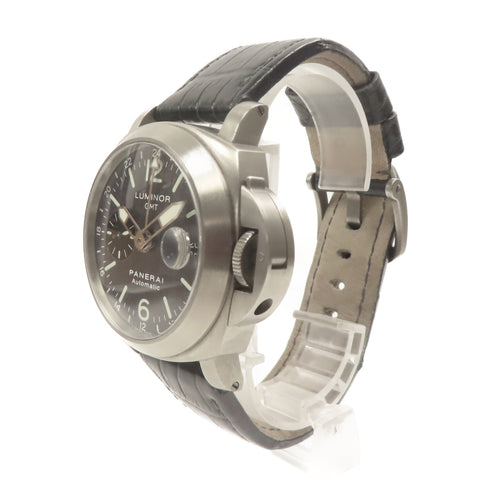 PANERAI Luminor GMT 44mm Automatic Watch Pam00089/2002 Titanium Black