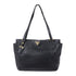 PRADA GHW Shoulder Bag BR4870 Calfskin Leather Black