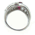FINE JEWELRY 1.13ct Ruby 0.79ct Diamond Ring PT900 Platinum US#6
