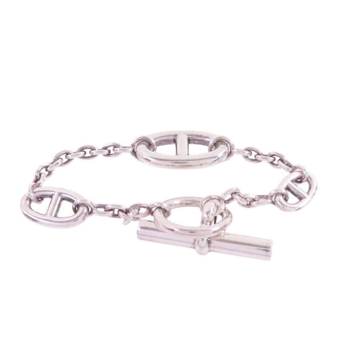 HERMES PHW Farandole Bracelet 925 Sterling Silver