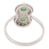 JEWELRY Jade Ring 18K White Gold US#6