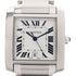 CARTIER Tank Francaise Automatic Watch W51002Q3 Stainless Steel Silver