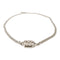 CHANEL CC Waist Chain Belt B22/P Metal Silver