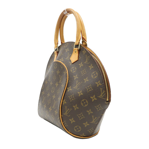 LOUIS VUITTON LV GHW Elipse MM Handbag M51126 Monogram Brown v1