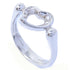 TIFFANY&CO Open Heart Ring PT950 Platinum US#4.25