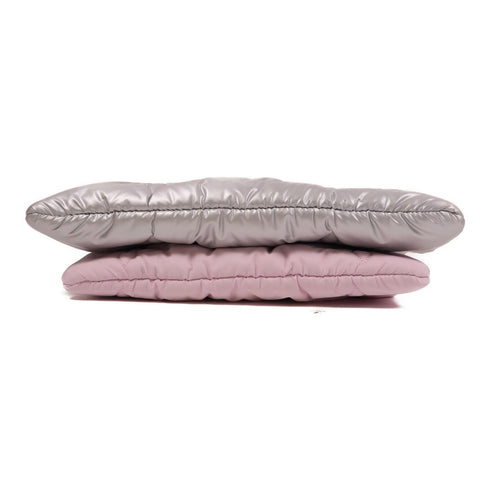 LOUIS VUITTON LV SHW Maxi Multi Pochette Accessories Nylon M21056 Silver/Pink