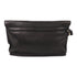 Alexander McQueen GHW Clutch Bag Pouch Calfskin Leather Black
