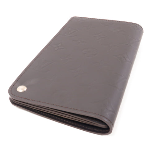 LOUIS VUITTON LV SHW Hoist Long Wallet M66450 Monogram Glace Brown