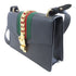 GUCCI GG GHW Sylvia Shoulder Bag 421882 Calfskin Leather Black