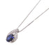 FINE JEWELRY 1.73ct Sapphire 0.24ct Diamond Necklace PT850 Platinum