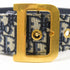 Christian Dior CD GHW Belt B0403CTZQ_M928 Canvas Navy/Beige