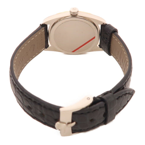 ROLEX Cellini Danaos Quartz Watch 4243 18K White Gold/Rose Gold Black