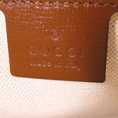 GUCCI GG GHW GG SUPREME Shoulder Bag 2 Way Bag 659983 Coated Canvas Brown