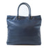 PRADA SHW 2 Way Shoulder Bag Handbag 1BG006 Calfskin Leather Navy
