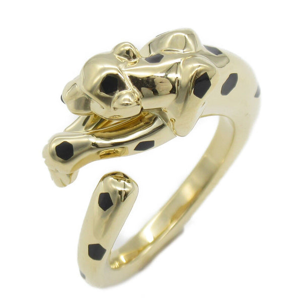 CARTIER PANTHERE DE CARTIER RING B4221600 18K Yellow Gold US#6 Cartier#53 14.5g