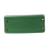 HERMES GHW Kelly Sports Shoulder Bag Epsom Leather Green