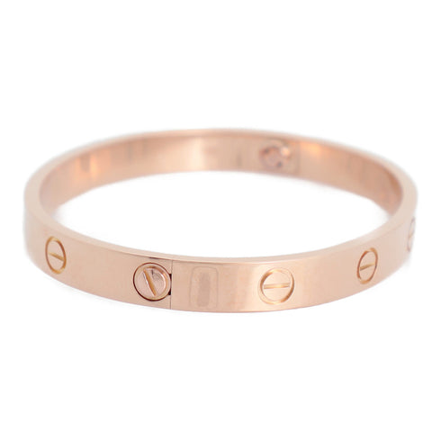 CARTIER Love Bracelet Bangle Accessories 18K Pink Gold Cartier#16