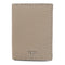 FENDI Card Case/Card Holder Calfskin Leather Beige