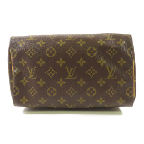 LOUIS VUITTON LV GHW Speedy 25 Hand Bag M41528 Monogram Brown v1