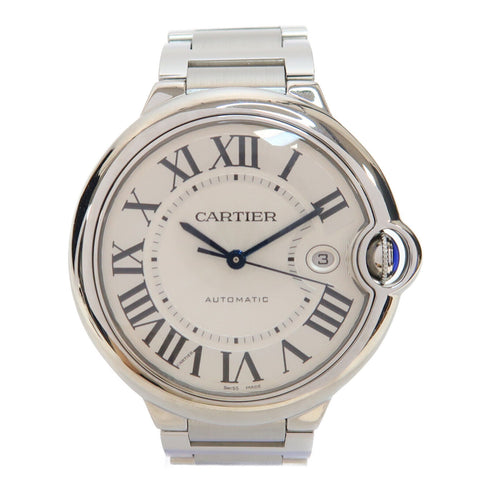 CARTIER Ballon Bleu Automatic Watch W69012Z4 Stainless Steel White