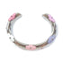 LOUIS VUITTON LV Resin Daily Monogram Bracelet H64405 Metal Silver Pink