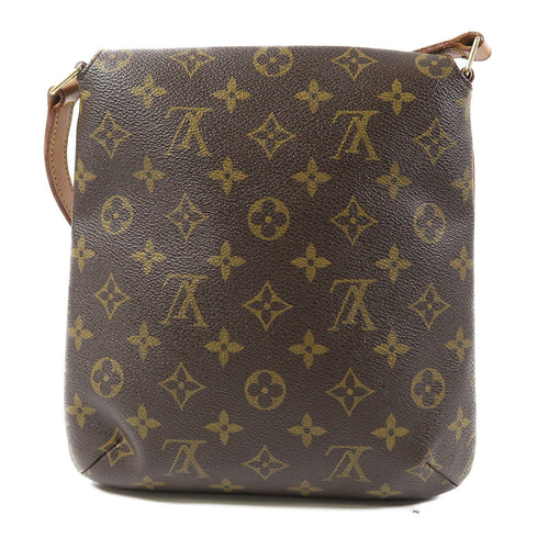 LOUIS VUITTON LV GHW Musette Salsa Shoulder Bag M51387 Monogram Brown v11